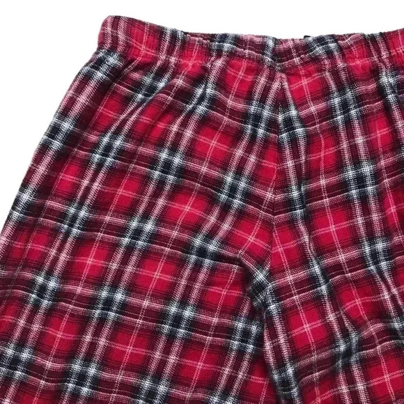 Denver Hayes Pajama Pants Red Plaid Size Medium - Picture 14 of 16